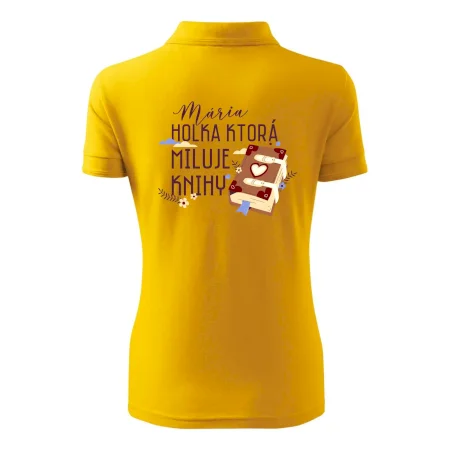 Kniha - Holka, ktorá miluje knihy  - Vaše meno