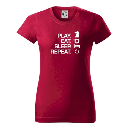 Eat sleep play - šach