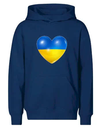Ukrajina srdce vlajka
