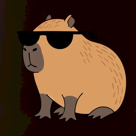 Hustá kapybara