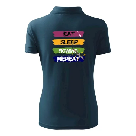 Eat sleep rowing repeat farebné