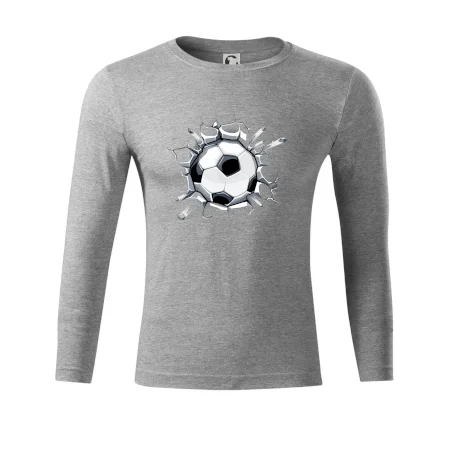 Futbalová lopta v triku