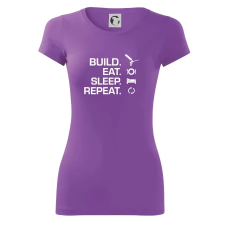Build eat sleep repeat - montážna pena