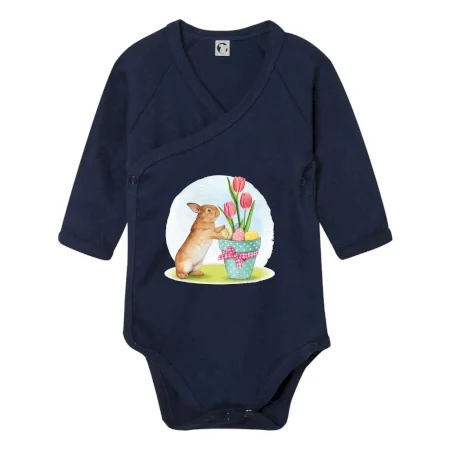 Veľkonočný zajačik tulipány