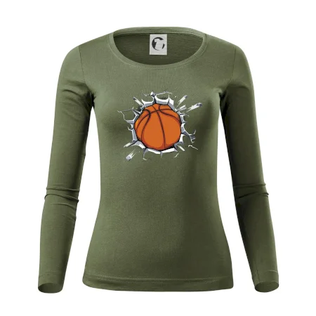 Basketbal lopta v triku