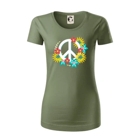 Peace symbol abstraktný