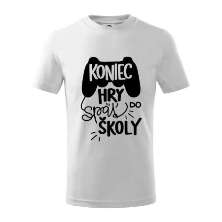 Koniec hry, späť do školy