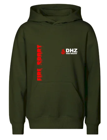 DHZ (oheň, firesport, názov sboru - vlastný nápis)