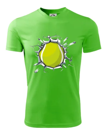 Tenisová loptička v triku