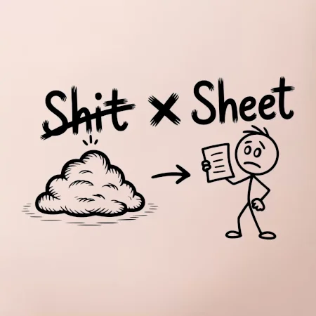 Anglický slovníček - Shit - Sheet
