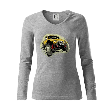 Žltý offroad s navijakom