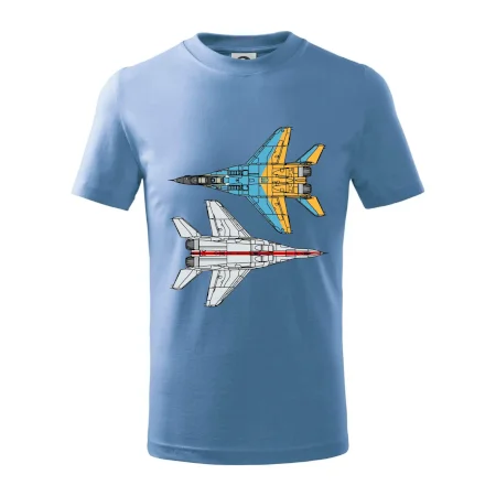 Mig 29 Fulcrum zo spoda a zo shora