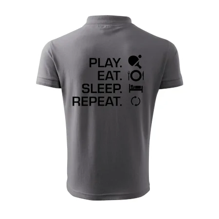 Stolný tenis - eat sleep