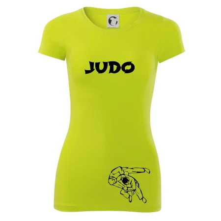 Judo nápis + postavy