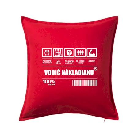 Čiarový kód - Vodič nákladiaku