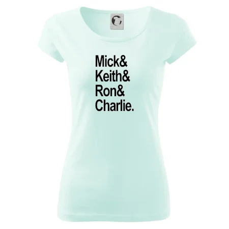 Mick Keith Ron Charlie