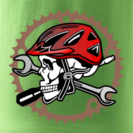 Lebka biker opravár