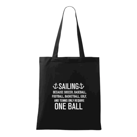 Sailing beacause one ball