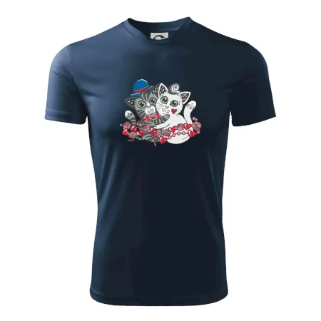 Mačky v objatí (Pecka design)