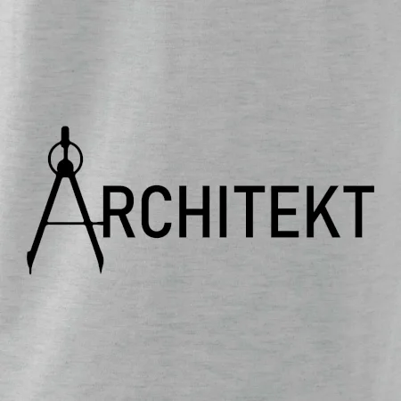 Architekt nápis