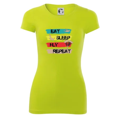 Eat Sleep Fly Repeat Paragliding