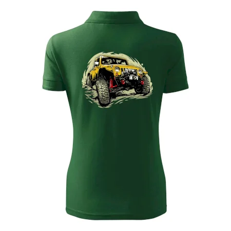 Žltý offroad s navijakom