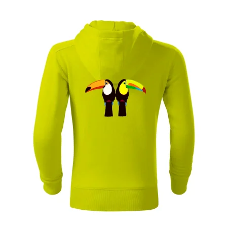 Dva barevní tukani (Moňas)