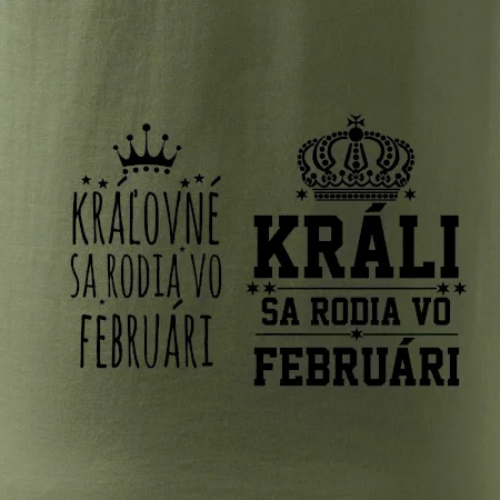 Králi - Kráľovné sa rodia vo februári
