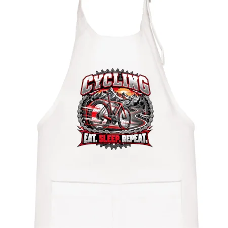 Bicykel medzi horami eat sleep repeat