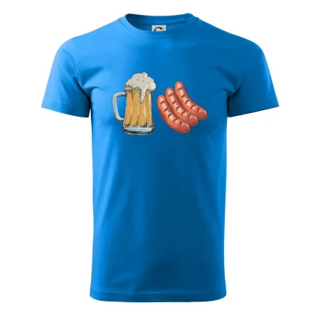 Pivo a klobása