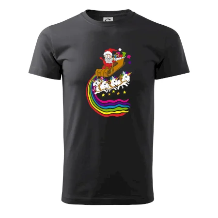 Santa a jednorožce (Pecka design)