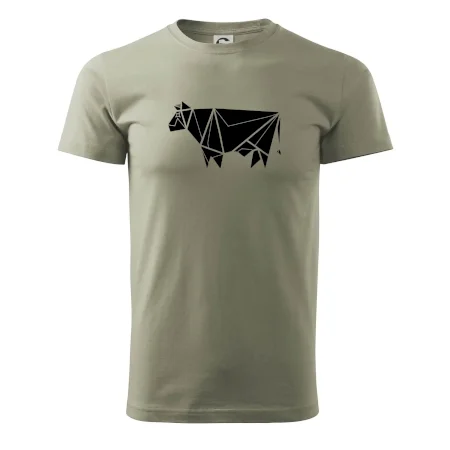 Origami krava z boku