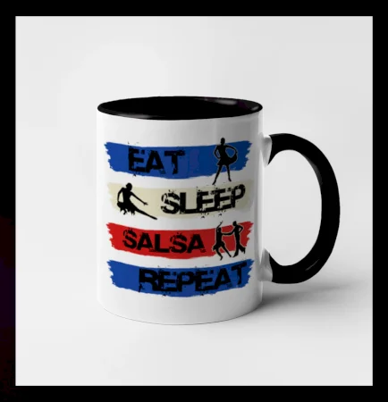 Eat sleep salsa repeat