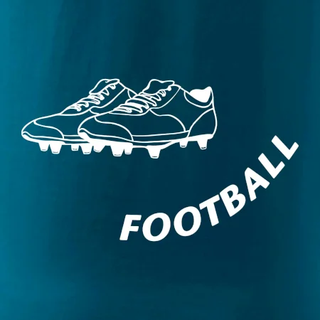 FOOTBALL nápis šikmo