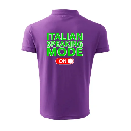 Italian speaking mode - ON