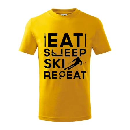 Eat sleep ski repeat