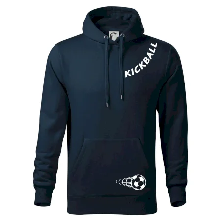 Kickball nápis šikmo