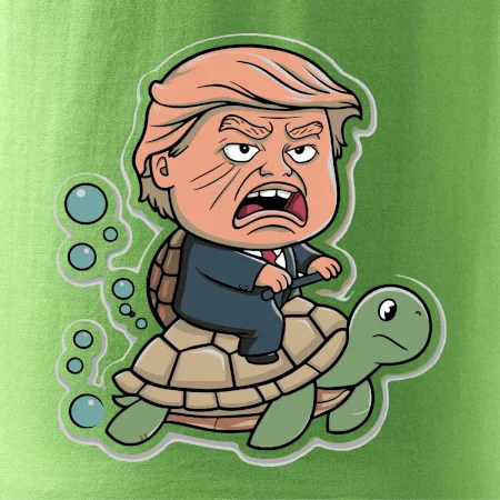 Trump a korytnačka