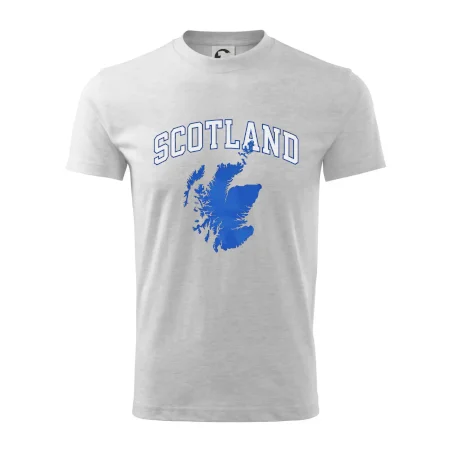 Scotland nápis s mapou