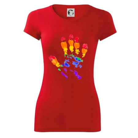 LGBT hand print