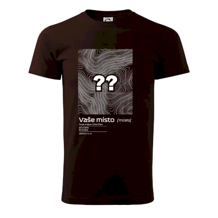 Vaše miesto - vrstevnice v obdĺžniku