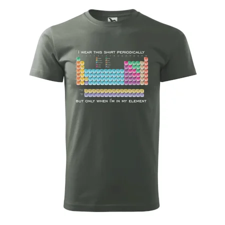I wear this shirt periodically but only when I'm in my element