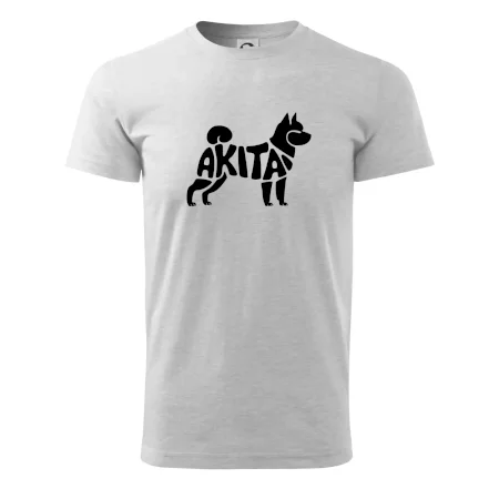 Akita Inu - Nápis v tele