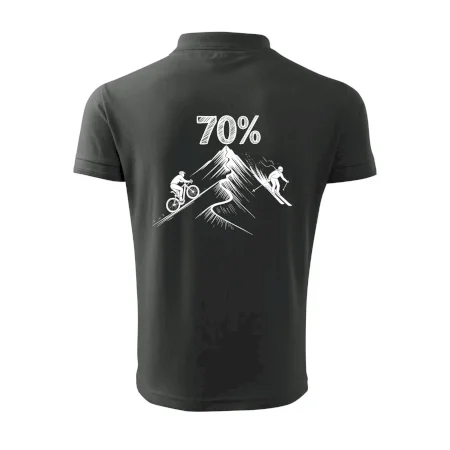 Narodeniny cyklista a lyžiar 70
