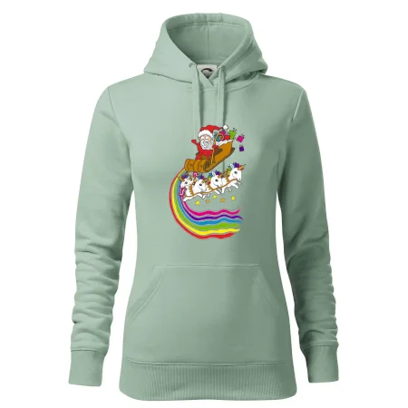 Santa a jednorožce (Pecka design)