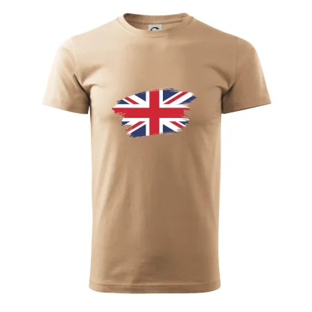 Britská vlajka roztrhaná