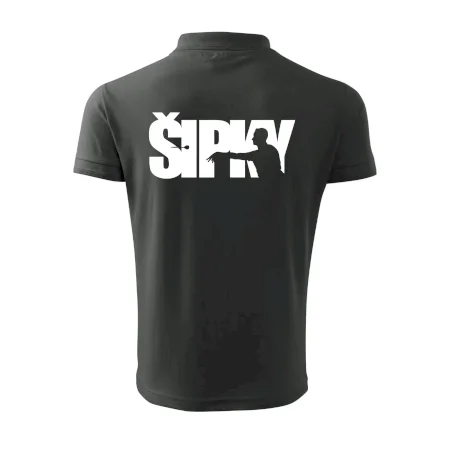 Šípky - nápis so šípkarom