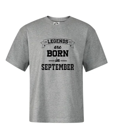 Legends are born in September