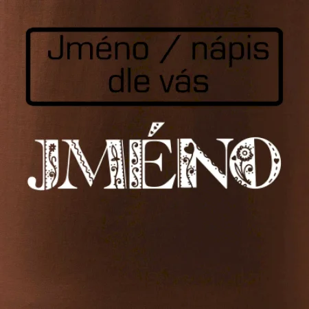 Folklór - meno - nápis