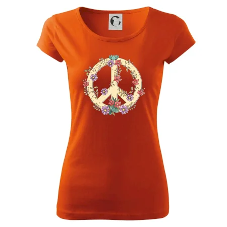Peace symbol pieskový